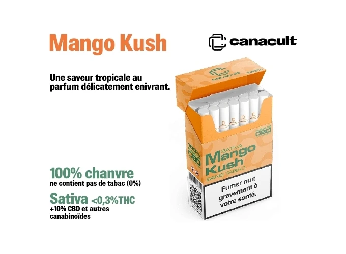 Cigarettes CBD Mango Kush – Canacult